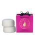 Experience a massaging cleanse with the Spongellé Body Wash Infused Buffer Duo in 'Pink Tiare', two cleansing sponges enriched with an age-defying, antioxidant-rich, time-released body wash.  Utilising Moisturising Oil Proprietary Infusion Technology that offers a guaranteed number of washes (over 30), each saturated buffer expertly cleanses, moisturises and boosts circulation; extracts of Yuzu, Edelweiss and Vetiver work in synergy to lift away impurities whilst softening and hydrating from head to toe. The unique surface changes as you squeeze, from a gentle exfoliator to a soft, silky sponge with rich and creamy lather that leaves skin feeling smooth, purified and revitalised with restored elasticity. Infused with an exotic floral fragrance. Housed in a gift box.  Hypoallergenic and dermatologist tested. Vegan-friendly. Cruelty-free.