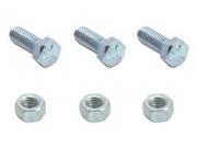 Spectre Performance Collector Bolt Set Features: Zinc-Plated Height: 1.00" Width: 4.00" Length: 6.00" Weight: 0.21 lbs Electrical Outlet Plug Type: Exhaust Bolt Kit