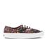 Women's ?Authentic? canvas low top trainers with an all over floral print from Vans. Set on a white vulcanised rubber sole, the trainers feature the classic waffle tread outsole for optimal grip. Complete with white metal eyelets, a signature brand tab to the side and the Vans ?Off the Wall? brand patch the heel.  Upper: Canvas. Sole: Rubber.