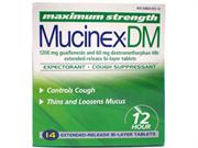 DM Max Strength Expectorant and Cough Suppressant 14 Tablets/Box