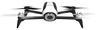 The white BeBop 2 PF726003 Drone with 14 Megapixel Flight Camera from Parrot is a Wi Fi based, mobile device operated RC quadcopter capable of capturing 1080p aerial video and taking 4096 x 3072 resolution still photos