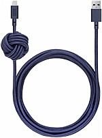 Charge devices anywhere with this 10 foot Native Union NCABLE KV L MAR Night USB cable