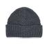 Men?s ?Bart? grey woven beanie hat from Selected Homme. Crafted from a chunky knit polyacrylic fabric, the beanie is complete with a ribbed folded brim. ? L.R.  100% Polyacrylic