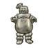 You've got the tools, you've got the talent, but do you have a bottle opener? The Stay Puft Marshmallow Man can open anything: churches, gateways to other dimensions, you name it. Now, this exclusive angry version of the 4-inch metal Mr. Stay Puft will open up your favorite bottled beverage and magnetically stick to your refrigerator door! Packaged in a full-color slipcase. Limited edition of only 3,000 pieces!