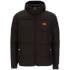 Men?s 'Nice' black puffer jacket from the Jack & Jones Originals collection. Fastened with a metal zip closure, the quilted jacket is insulated for warmth in cold winter conditions. The jacket is constructed with two snap button side pockets and a drawcord adjustable hood. Complete with an internal Velcro fastened pocket and a signature leather brand patch on the chest.  100% Polyester