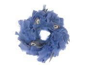 10" Regal Peacock Embellished Blue Feather Artificial Christmas Wreath - Unlit Brand: Christmas Central Type: Wreaths & Garlands Color: Blue ColorMapping: Blue Material: synthetic Theme: Christmas