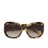 Oversized sunglasses in a classic tortoiseshell design from MICHAEL MICHAEL KORS. The ?Panama? style from the Miranda collection is constructed from a lightweight, plastic frame. Tinted coloured lenses enhance contrast in lowlight conditions and wide temple arms also feature. Finished with the Michael Kors monogram engraved on the temple arms and supplied with a branded case.  Frame: Plastic. Lens: Polycarbonate.  Eye Width: 55mm. Bridge Width: 17mm. Temple Length: 135mm.  100% UVA and UVB Protection.
