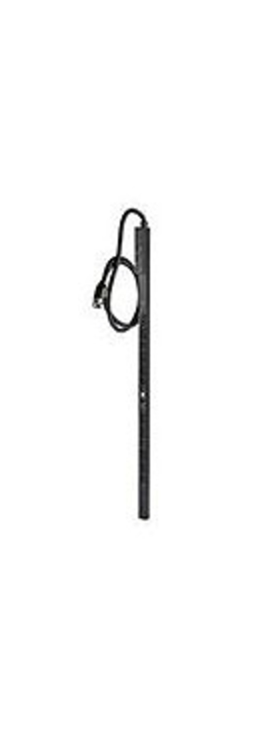 The American Power Conversion (APC) Metered Rack Power Distribution Unit (PDU) distributes power to devices in the rack