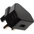 USB Mains Charger for most Smartphone's including Apple, Samsung, Nokia, Sony and HTC. This mains charger allows you to charge most devices when connected to their charge cable.  Compatibility Most USB compatible devices (excluding tablets) when connected to their USB charge cable (not supplied)  Features:    5 star energy efficiency rating saves money and the environment  USB port for attaching USB charge cables (not supplied)  Ergonomic design makes plugging/unplugging easier  Can be used with USB compatible devices  Charge output: 1 A   Specifications    100-240 V, 50-60 Hz UK mains sockets only  Charge output: 1 A  5 star no-load consumption