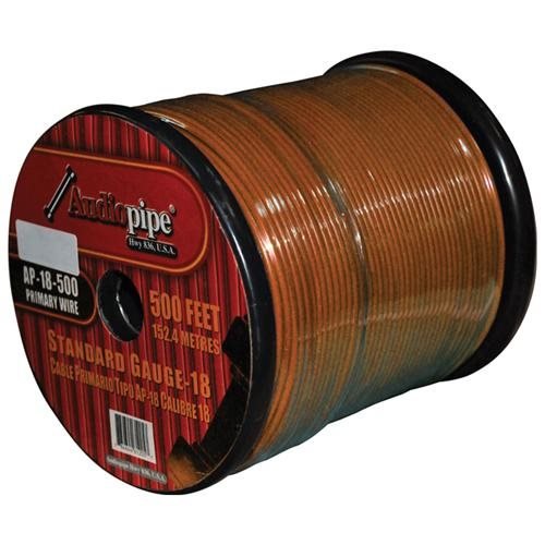 REMOTE WIRE AUDIOPIPE 18GA 500' ORANGE