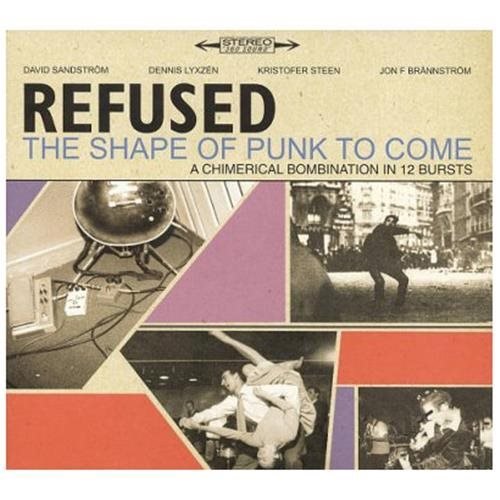 Lyricist: Refused. Personnel: Torbjrn Nsbom (violin); Magnus Bjrklund (cello); Jakob Munck (upright bass); Pelle Henricsson (tambourine). Audio Mixers: Eskil Lvstrm; Pelle Henricsson; Refused; Andreas Nilsson. Liner Note Author: Patrick T. Daly. Recording information: Bomba Je (03/04/1998); Tonteknik (03/04/1998); Ume Open (03/04/1998); Bomba Je (1997); Tonteknik (1997); Ume Open (1997). Photographer: Ulf Nyberg. Hardcore punk band Refused opened up and expanded their sound for THE SHAPE OF PUNK