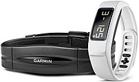 The Garmin vivofit 2 010 01503 31 Activity Tracker comes with a 1  year battery life and backlit display
