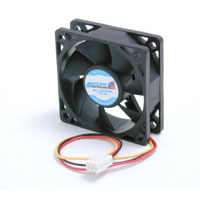 StarTech.com 60x20mm Replacement Ball Bearing Computer Case Fan w/ TX3 Connector - System fan kit - 60 mm - for P/N: RMC4450