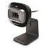 Microsoft LifeCam HD-3000 delivers bright and colourful high-definition video ideal for video chats with friends or uploading content social media sites.  Capturing Moments  The LifeCam HD-3000 has a full 720p HD sensor which can deliver widescreen video at 16:9 with 24 bit colour at up to 30 frames per second.  This means that you can record and stream video at a smooth rate, with rich colour and a high clarity.  Truecolor  TrueColor, provides better colour and brightness in almost all lighting conditions, including low light and backlight.  It sets the correct balance of brightness to help ensure the user&rsquo;s face is not overexposed or underexposed in a variety of environments &mdash; from the conservatory with bright sunshine in the morning to the living room with low light in the evening.  Skype Certified  Skype Certified means that Skype technicians have tested this piece of hardware and verified that it will work properly with Skype.  Their technicians work closely with Microsoft PC accessories during the certification process to make sure the hardware being developed provides Skype users with one of the best possible experience.  Wired USB  Being able to position your webcam at just the right spot is important.  This is why the LifeCam HD-3000 comes with a USB cable just shy of 2 meters to ensure that it can reach its place.  Adjustable Mount  Being able to finely tune the position of your webcam is really important so that you get the better quality picture.  The LifeCam HD-3000 has an adjustable rubber clip that can neatly cling on to various parts of your PC set up.  The camera has a fixed focus between 30 cm to 150 cm, so bear that in mind when placing the webcam.  Integrated Microphone  The integrated microphone is omni-directional, which means that it can pick up your voice clearly, no matter which direction it is coming from.  The microphone can also pick up a wide band of frequencies to ensure that your voice is recorded with clarity.  LifeCam Dashboard  Once you have installed the most up to date LifeCam Dashboard and have a video session up and running, you get to tweak the settings of the LifeCam Studio to your needs.  You can alter the zoom and pan the camera, access the Truecolor settings and brightness or for a bit of fun, put some effects on your camera, to give you the crazy bunny ears you always wanted.