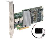 Intel RS25AB080 PCI-Express 2.0 x8 SATA / SAS RAID Controller Card Internal Connectors: 2 x SFF-8087 mini-SAS Transfer Rate: Up to 6Gb/s RAID: RAID 0/1/5/6/10/50/60 Cache Memory: 1GB Operating Systems Supported: Windows, Linux, Solaris