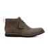 Men?s brown leather chukka boots from Rockport with a classic round toe silhouette. The grained leather upper comprises a three eyelet design, contrasting green round laces and a woven canvas pull tab to the heel.  Set on a comfortable and lightweight black EVA outsole, the boots also feature adidas? patented Adiprene® technology in the heel which absorbs shock on impact for a more comfortable stride. Complete with a Dewix anti-microbial lining to reduce foot odour and wick moisture, a recycled polyurethane footbed for durable cushioning and embossed Rockport branding to the tongue and side.  Upper: Leather. Sole: Rubber.