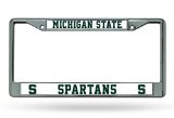 NCAA Michigan State Spartans Chrome Plate Frame