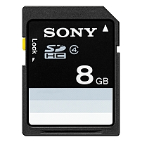 P Compatible with a wide variety of digital products including digital cameras, camcorders, MP3 players and computers, the 8GB SDHC memory card is the perfect solution for storing and sharing your digital content such as or high quality photos, videos, music and more