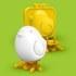 Transform your hard-boiled eggs into fun chick shapes to add some fun to breakfast time. Simply boil and peel an egg and place it inside the mould whilst still hot. Stand it in cold water for three minutes to set, and then remove egg to view the clever work of the Egg-A-Matic egg mould. Stand your egg onto the chick's feet and place it onto your plate. E.N.  Features:    Egg-A-Matic Chick Egg Mould  Material: Poly-propylene plastic  Two sets of plastic feet to stand your egg on  Quick and easy to use  Hand wash only   Dimensions: H: 6.8cm x W: 4.8cm
