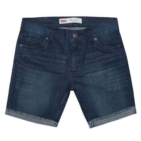 CLOSEOUTS .   When summer arrives, switch him over from jeans to Leviand#39;s 511 slim cut-off shorts, crafted with movement-friendly stretch denim. Available Colors: MULHOLLAND, OVERBOARD, MONTEREY BAY. Sizes: 8, 10, 12, 14, 16, 18, 20, 4, 5, 6, 7, 7X.
