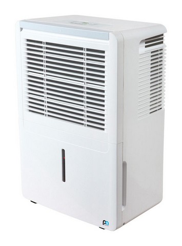Features Dehumidifying Capacity: 30 Pt. / day Product Type: Dehumidifier Voltage: 115 volts Assembled Height: 20 in. Assembled Length: 10.25 in. Assembled Width: 14 in. Maximum Relative Humidity: 85 percent UL Listed: Yes Color Family: White Wattage: 310 watts Washable Air Filter: Yes Coverage Area: 1,500 sq. ft. Minimum Operating Temperature: 41 deg. F Amperage: 15 amps Minimum Relative Humidity: 35 percent Automatic Delay Shutoff: Yes Two power levels, low temperature operation (down to 41