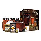 Mr. Beer 2 Gallon Complete Starter Beer Making Kit Perfect for Beginners, Designed for Quick and Efficient Homebrewing, Premium Gold Edition