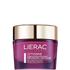 Lierac's Liftissime Silky Reshaping Cream is a comforting moisturiser that works to reshape the facial contour whilst nourishing normal to dry skin.  Part of the brand's anti-ageing range, the day and night cream harnesses the power of a Cell-Junction complex combined with hyaluronic acid to help perform a lifting effect whilst rebalancing volume and diminishing the look of visible wrinkles.  Its orange-hued, active melting texture contains candolle flower extract to deliver a veil of comfort onto skin, leaving your complexion feeling smooth, soft and supple. Expect redefined facial contours with a super-nourished feel.