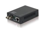 LevelOne FVT-2002 10/100BASE-TX to 100BASE-FX MMF ST Mini Media Converter, 2km Package Contents: 10/100BASE-TX to 100BASE-FX MMF ST Converter, 2km   Power Adapter   Quick Installation Guid
