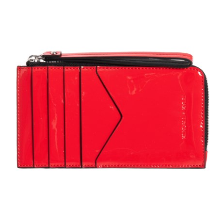 CLOSEOUTS . A durable, low-profile design makes the Kendall   Kylie Skye wristlet ideal for nights out and days at the market. Available Colors: FIERY RED, BLACK.