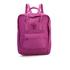 Pink monochrome ?Re-Kanken? backpack from the Swedish outdoor brand Fjallraven. The backpack is made entirely out of eleven recycled plastic bottles to save on natural resources, while SpinDye technology drastically reduces the amount of water, energy and chemicals used in construction.  Fastened with a generous dual zip around closure, the backpack is easy to pack and unpack. The spacious main compartment features a large pouch pocket, a business card holder and a removable seat pad that also doubles up as padding for the back. Transported via adjustable webbing shoulder straps or two carry handles, the backpack is finished with two side pockets, a front zip pocket and an embroidered logo on the front.  Recycled Polyester  Dimensions: H: 38cm x W: 27cm x D: 13cm. Volume: 16L. Model is 175cm/5'9 .