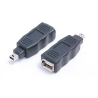 StarTech.com IEEE-1394 FireWire Adapter 4 Pin - 6 Pin M/F - IEEE 1394 adapter - 4 pin FireWire (M) to 6 pin FireWire (F) - for P/N: EC13942A2  EC13942