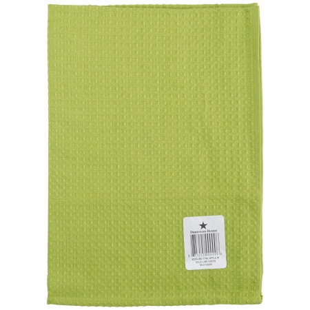 DUNROVEN HOUSE-Waffle Weave Dishtowel. Only the best high-quality 100% cotton is used in Dunroven House towels. They are available in a variety of styles and colors and the classic simplicity will coordinate with any home decor style. Each towel measures approximately 20x28 inches and is both machine washable and dryable. This package contains one dishtowel. Imported.