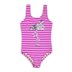 Your critter will LOVE this magic two-way sequin flamingo UPF 50  one piece swimsuit