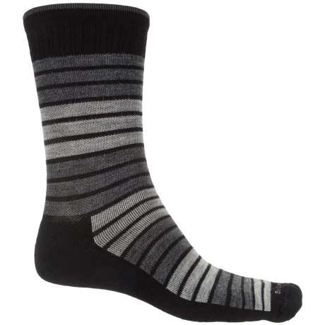 CLOSEOUTS . A great recovery and everyday sock, Sockwell Synergy crew socks are made with a moisture-wicking, itch-free merino wool blend, and are designed to promote circulation and reduce leg fatigue. Available Colors: KHAKI, GINGER, MEADOW, NAVY, ESPRESSO, GREY, BLACK. Sizes: M/L, L/XL.