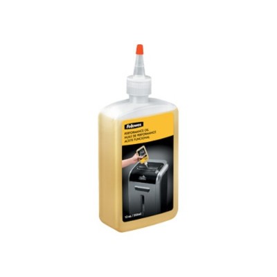 "Fellowes Inc. Powershred&reg Shredder Oil Brand New, The Fellowes FLW35250 is a shredder oil bottle used for oiling of printers and other appliances. It is a 12 oz. bottle with extension nozzle which ensures complete coverage. It is used for micro cut and cross cut shredders thus extending the life of shredders. FLW35250 Features: Shredder Oil, 12 oz. Bottle w/ Extension Nozzle, Extends Shredder Life, Cross-cut & Micro-cut Shredders, Maximizes Performance, Complete Coverage"