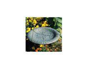Oakleaf Hanging Birdbath - Copper Verdi