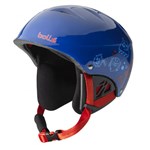 "Bolle B-Kid Shiny Blue Monster 49-53cm Brand New Includes One Year Warranty, Product # 30673 (Shiny White Stars 49-53cm) Product # 30674 (Shiny White Stars 53-57cm) Product # 30675 (Shiny Black Geo 49-53cm) Product # 30676 (Shiny Black Geo 53-57cm) Product # 30677 (Shiny Light Carbon 49-53cm) Product # 30678 (Shiny Light Carbon 53-57cm) Product # 30594 (Shiny Grey Comics 49-53cm) Product # 30364 (Shiny Grey Comics 53-57cm) Product # 31221 (Shiny Pink Butterfly 49-53cm) Product # 31222 (Shiny Pink Butterfly 53-58cm) Product # 31217 (Shiny Blue Monster 49-53cm) Product # 31218 (Shiny Blue Monster 53-58cm) Product # 31219 (Shiny White Butterfly 49-53cm) Product # 31220 (Shiny White Butterfly 53-58cm) Product # 30820 (Shiny Black Robot 49-53cm) Product # 30821 (Shiny Black Robot 53-58cm) The Bolle B-Kid is a fully-integrated helmet which is lightweight and technologically-advanced