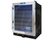 Vinotemp VT54TSSM 54-Bottle 54-Bottle Touch Screen Mirrored Wine Cooler Type: Wine Cooler Features: 54-Bottle Touch Screen Mirrored Wine Cooler by Vinotemp