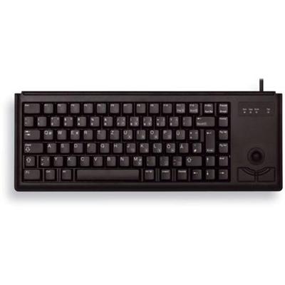 CHERRY Slim Line G84-4420 - Keyboard - PS/2 - English - US - black