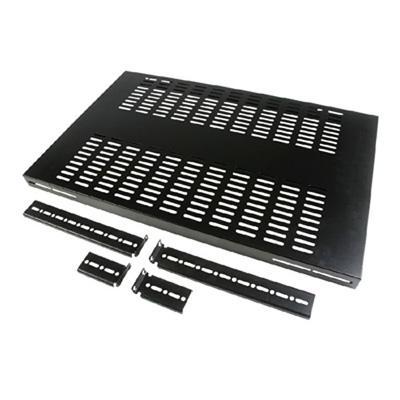 Add a sturdy  adjustable depth shelf into almost any server rack or cabinet