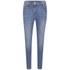 Women?s high-waisted skinny jeans from Religion with a faded wash to the seat and thighs. Crafted from soft-textured cotton, the slim fit jeans feature a classic five-pocket construction with a single button fastening, whiskers and a five-loop waistband with a black leather patch. Complete with tonal stitching and a branded tag to the rear. ? L.R.  99% Cotton, 1% Elastane