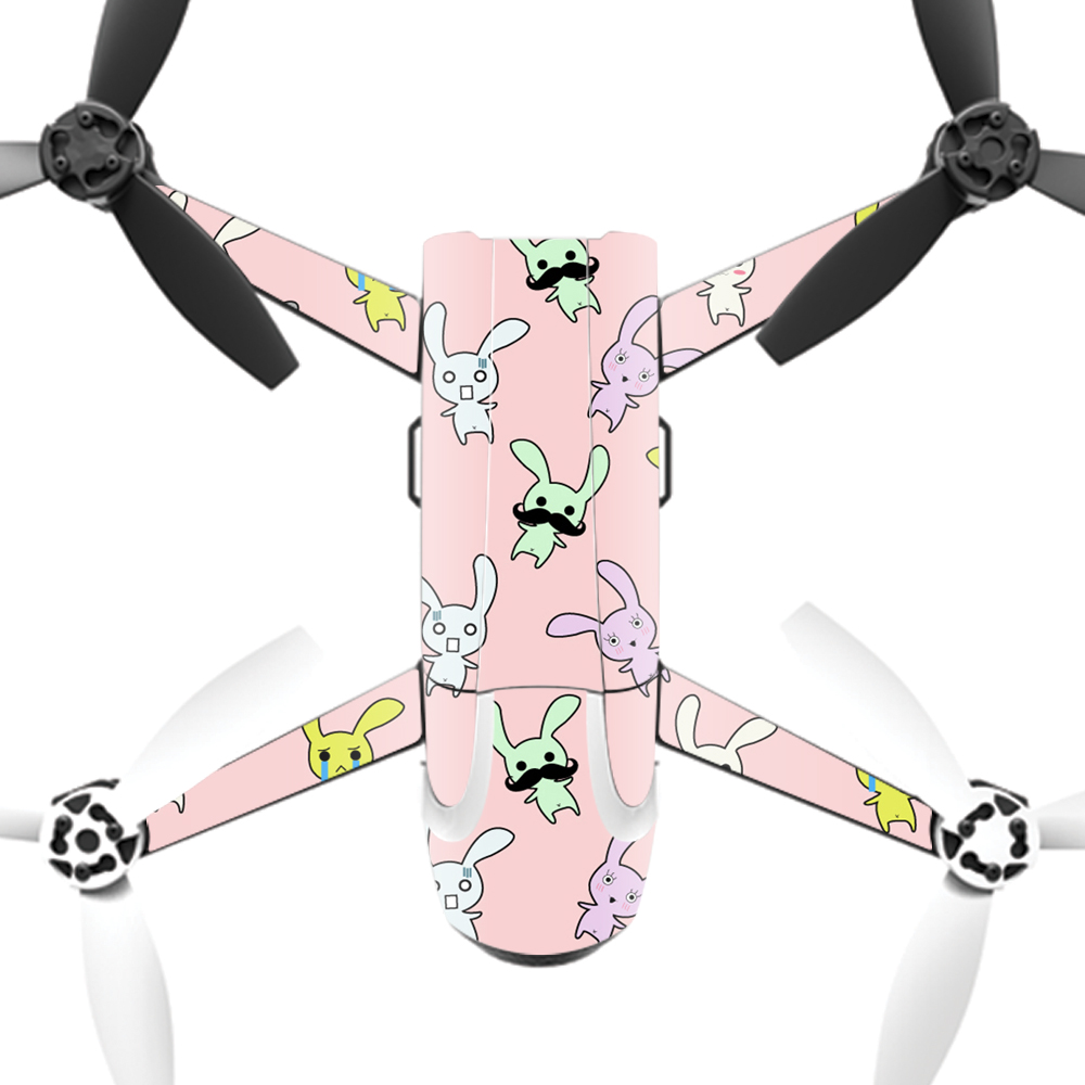 Give your Parrot Bebop 2 Quadcopter Drone Quadcopter Drone a stylish look and protect it from nicks and scratches at the same time. MightySkins creates a whole new look that sets you apart from the crowd and makes it easy to identify your drone. This Parrot Bebop 2 Quadcopter Drone Quadcopter Drone Skin features ultra-high resolution inks and then covered with a clear protective layer for ultimate durability. All MightySkins use a patented repositionable and removable adhesive for fast and easy
