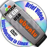 Ubuntu 16.04 on 8gb USB Stick Flash Drive and Complete 3-discs DVD Installation and Reference Set, 32 and 64-bit