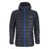 Columbia men?s ?Trask Mountain? black jacket with a water-resistant and warm quilted design. Constructed with 650 TurboDown? insulation for optimal warmth, the jacket features an integrated hood and two zipped side pockets. Complete with bound cuffs, signature Columbia branding to the chest and a drawcord adjustable hem and hood.  Outer: 100% Nylon. Lining: 100% Polyester. Insulation: 100% Polyester 550 fill power down.