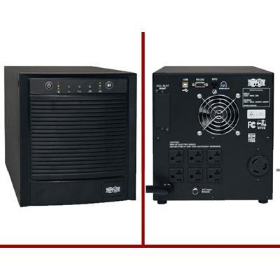 Tripp Lite UPS Smart 2200VA 1600W Tower AVR 120V Pure Sign Wave USB DB9 SNMP for Servers - UPS - AC 120 V - 1.6 kW - 2200 VA - RS-232  USB - output connectors: 7 - attractive