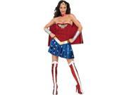 Adult Wonder Woman Costume Age: Adult Gender: Female Size: Medium Theme: TV & Movies Occasion: Everyday Color: Multicolor Material: POLYESTER Care Instructions: HAND WASH