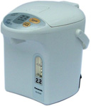 "Panasonic NC-EH22PC Brand New Includes One Year Warranty, The Panasonic NC-EH22PC Electric Thermo Pot boils and safely dispenses up to 2-2/7 quarts of hot water by a simple touch of a button