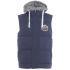 The men's Animal Jaus Hooded Gilet is made of a soft, warm cotton blend, and features a full zip front with a popper fasten storm flap to keep the elements out. With two front pockets, the gilet also has a sweat hood with a drawstring and an Animal logo badge on the chest. - L.M.  Features:    Men's Animal Jaus Hooded Gilet  Made of a soft, warm cotton blend  Full zip front with a popper fasten stormflap  Sweat hood with a drawstring  2 front pockets  Animal logo badge on the chest