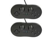 Lot 2 Pro Black Classic Controll For Nintendo Wii GameCube Cheap Type: Controller