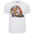 Men?s ?BB Naut? white cotton jersey T-shirt from Billionaire Boys Club with a branded collage graphic print in the shape of a vintage astronaut?s helmet. Crafted from pure cotton and cut with a regular fit, the tee comprises with a ribbed crew neck, short sleeves and a straight hem. Complete with printed branding to the reverse.  100% Cotton  The official clothing line of Pharrell Williams.